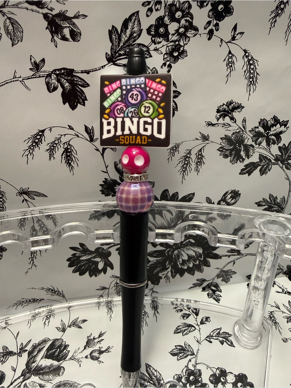 New Bingo Squad Beaded Pen